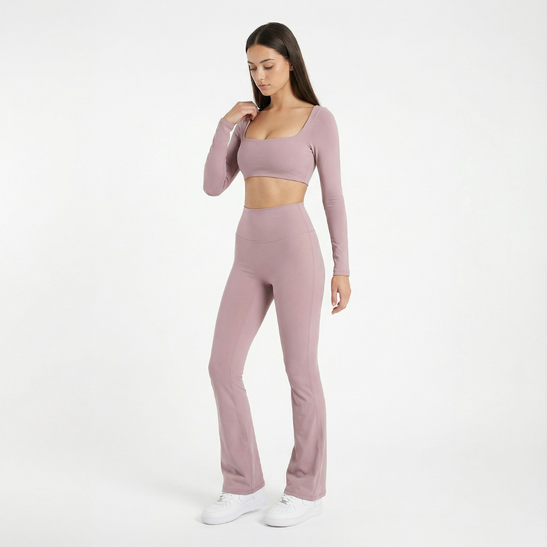 Double Pink Pilates set